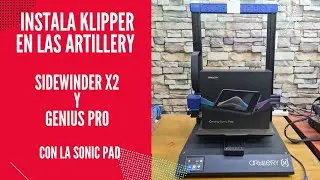 Te enseño a instalar Klipper en la Artillery X2 y Genius Pro con la Sonic Pad