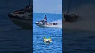 Jet Ski Speeding Fun at the Venice Florida Jetty &mdash; Who&rsquo;s Having More Fun Than This?