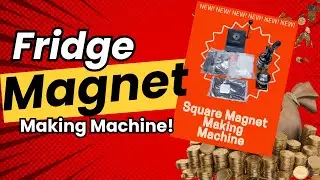 Square Fridge Magnet Making Machine | Easy Custom Magnet Production &ndash; Deeher Gifts