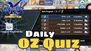 Ragnarom X: Oz Quiz Daily quest