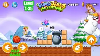 Super Jake's Adventure Level 1-35  #gameplay #gaming #games