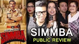 SIMMBA Movie Public Review | Ranveer Singh, Sara Ali Khan, Ajay Devgn &brvbar; First Day First Show