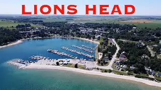 Lion's Head Bruce Peninsula | The Best Peninsula in Ontario Canada 🇨🇦 | 4K Drone Film
