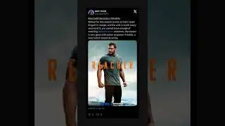 REACHER SEASON 3 REVIEW #reacherseason3 #reacher #viralvideo #viralshorts #review #fridayrelease