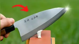 How to Sharpen a Dull Knife PERFECTLY (Easy & Fast Method)