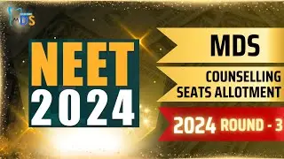 MDS 2024 Round 3 Allotment || Govt & Deemed Colleges Cutoff Revealed || MDS Conquer