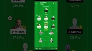 👑💸T 10 power 1 One Side Clean #dream11 #youtubeshorts #youtubesearch #shorts #team #trending #t10