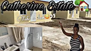 Catherine Estate show houses || NHT new home | not bad can mek yuh come out rent😅
