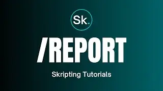 Custom /REPORT Command | Skripting Tutorials