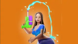 🔫Squirt Gun Girl: Garden Run🔫🎄💧All Level Gameplay in Android Ios
