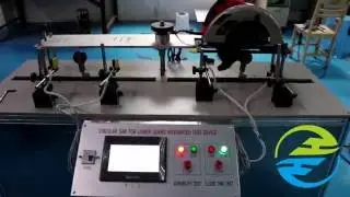Circular Saw Lower Guard Durability Test and Close time Test Apparatus