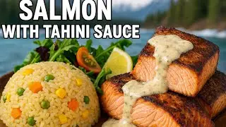 Salmon with Tahini Sauce | Easy Middle Eastern Fish Recipe
