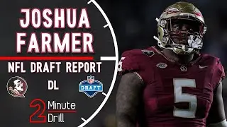 The Farmer's Market 👨‍🌾 | Joshua Farmer NFL Draft Report & Scouting Profile