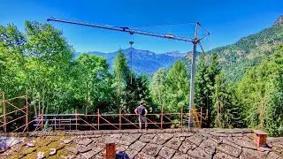 05 Uncovering the Cabin | Installing Grade Beams | Hidden Treasures | Limbing Trees | Cabin Name?