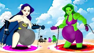Evolution Of HULK Family VS Evolution Of BATMAN Family : Ranked From Weakest To Strongest