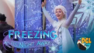 Freezing The Night Away - Frozen DISNEY WONDER Deck Party with Anna, Elsa, Kristoff & Olaf