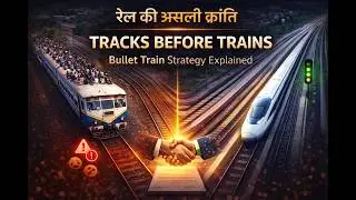 भारतीय रेलवे का गुप्त समाधान | India's Bullet Train Ambition: Expansion and Feasibility Strategies