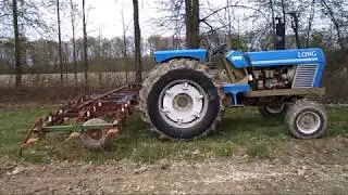 Mowing Moving and Testing the Long 900 and Ford Field Cultivator