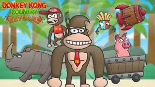 Donkey Kong Country Returns be like