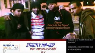 eRaq - Interview w/ Morgan State 88.9 WEAA Strictly Hiphop host AHK