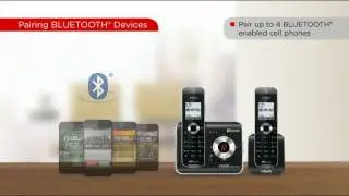 VTech&reg; Connect To Cell&trade; Cordless Phone Technology