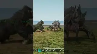 Brutepithecus Vs Megaraneo | Ark survival ascended | Ark Mods | Ark Battles | Gameplay | Lvl 150&rsquo;s