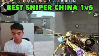 CrossFire: Legends | Best Sniper 1v5 Highlight - Barrett M82A1 Born Beast Noble Gold | CF Mobile
