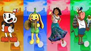 The Cuphead Sh🆚Bunzo Bunny🆚Encanto🆚FUNNY BULL💥Who is best player??