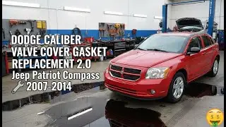 Fix Oil Leaks! Jeep Patriot 2.0L Valve Cover Gasket Replacement | Dodge Caliber & Compass DIY