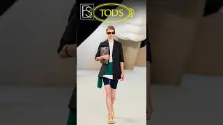 Tod's Spring/Summer 2025 Milan Fashion Week SHORT Show Supermodels FASHION STYLE TV #fashion #runway