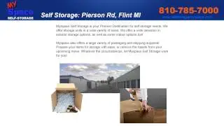 Storage Units, Self Storage - Flint, MI 48504 - 810-785-7000