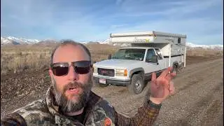 Winter Truck Camping in Idaho | Battery Failed, Generator to the Rescue
