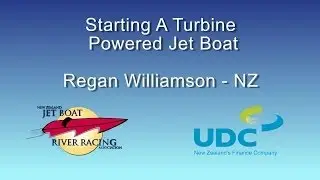Starting a Turbine with Regan Williamson - World Jet Boat Marathon Championship 2013