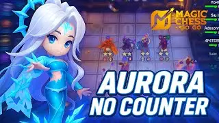 🔥 AURORA NO COUNTER!! Build Gila + Aura Farming Bikin Musuh Beku Semua!! ❄️💥 | Magic Chess