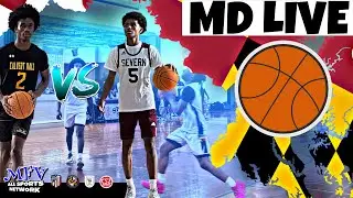 MD LIVE Basketball Tournament: Highlights from Calvert Hall Cardinals vs Severn School Admirals