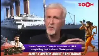 Avatar Director about Ram charan character in #rrr movie