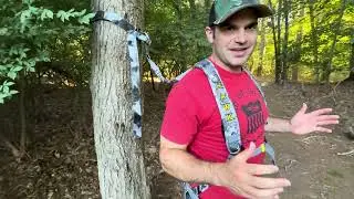 Review and functions of Hawk Elevate Tree Stand Harness #hunting #harness #deerhunting #treestand