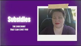Subsidies: The Discount That Can Cost You