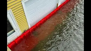 Natural Disaster Survival Product Presents L-Shaped Flood Barriers