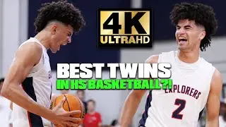 THE BEST TWINS in High School Basketball History?! | Boozer Brothers 4K Highlights