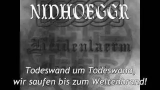 Nidhoeggr - Heidenlaerm Demo - Sauflied