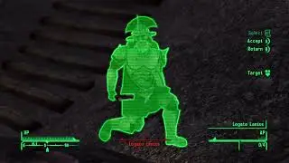 WHAT THE HELL? The Mysterious Stranger STOLE my kill! Courier Vs. Legate Lanius