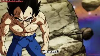 Vegeta gets eliminated and gives his energy to goku dragon Ball super episode 128 HD