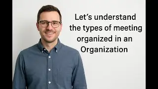 Types of meetings organized in a company (in Hindi)#shortvideo #DailyLifeWithAnuha#viralvideo