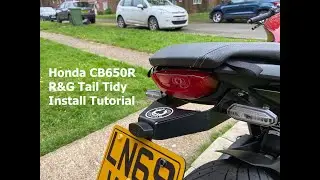 Honda CB650R R&G Tail Tidy Install TUTORIAL Step by Step