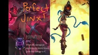 Perfect Jinx (3 star no epics) vs Ancient Fear (6.5) - Fiddlesticks