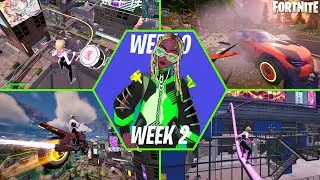 *ALL* Week 0-2 Seasonal Quests | Fortnite Chapter 4 Season 2