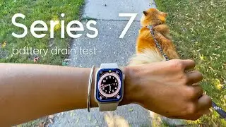 Apple Watch Series 7 | Тест разряда аккумулятора + зарядка