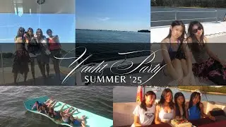 teenagers on a yacht party | summer 2025