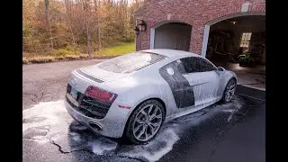 Audi R8 V10 - 1 minute hand wash + full detail